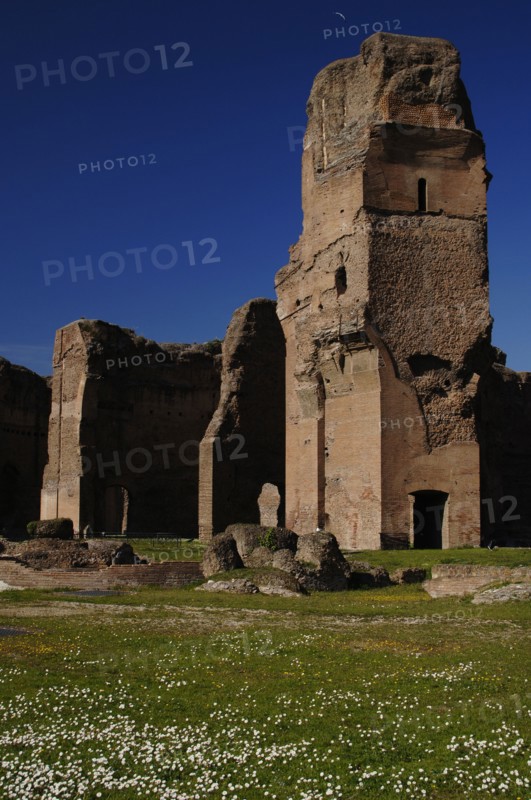 Baths of Caracalla. Ruins.