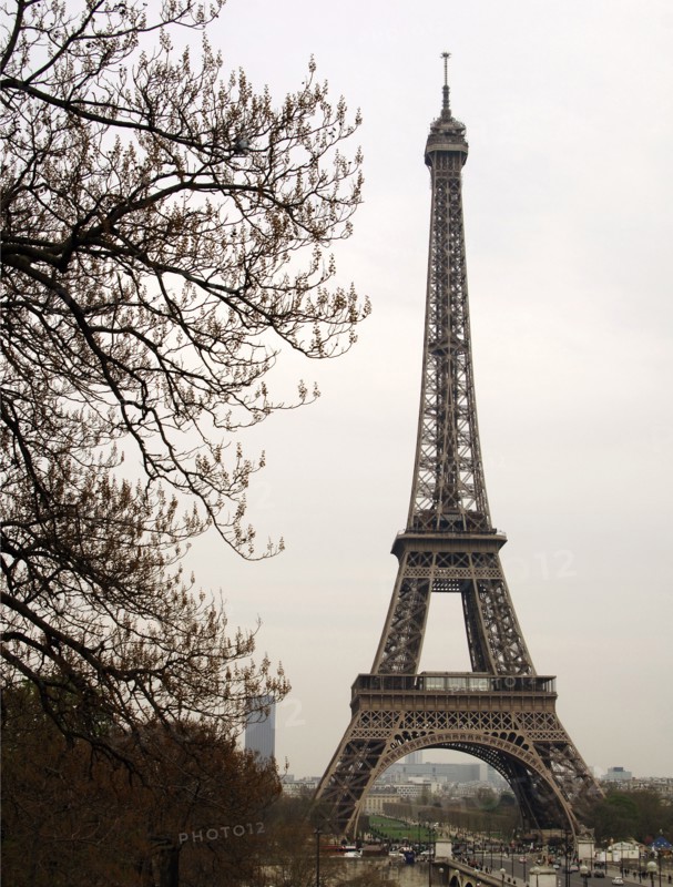 Eiffel Tower by Gustave Eiffel.