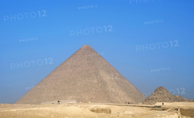 Great Pyramid of Giza, known as the Pyramid of Khufu (Cheops).