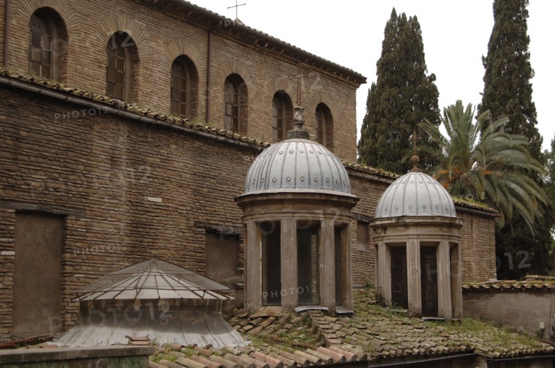 Church of Saint Agnes Outside the Walls. Exterior.