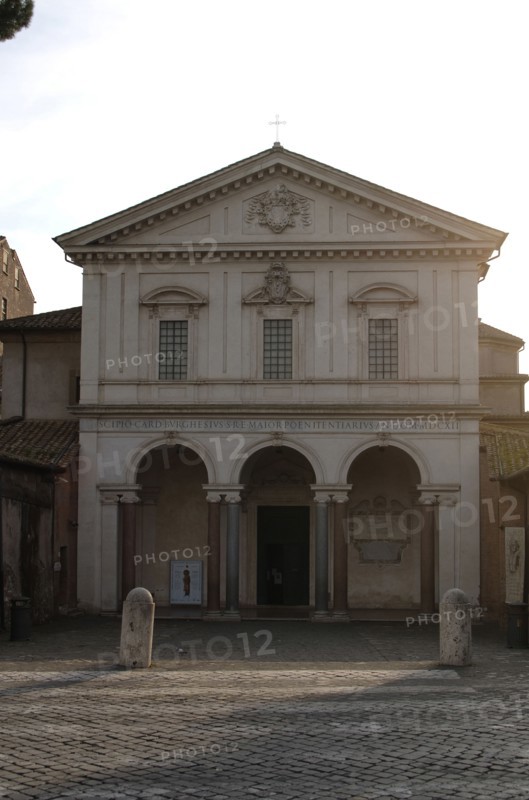 Saint Sebastian outside the walls.