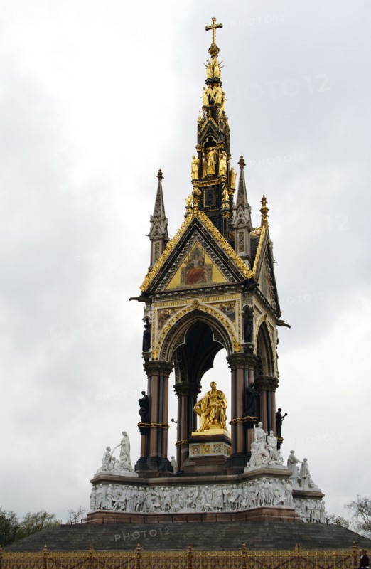 The Albert Memorial.