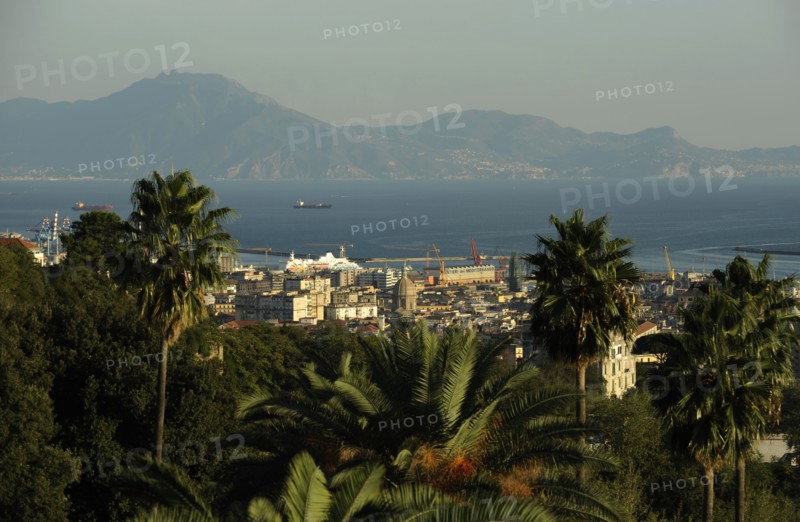 Panorama with the Sorrentine Peninsula.