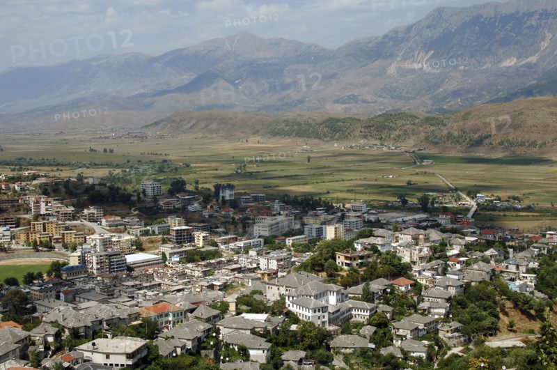 Gjirokastra city.