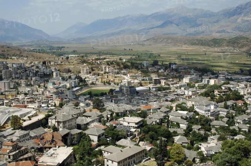 Gjirokastra city.