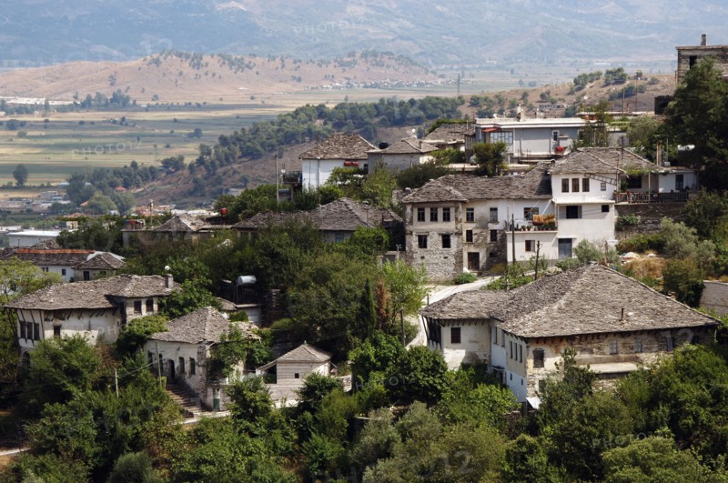 Gjirokastra city.