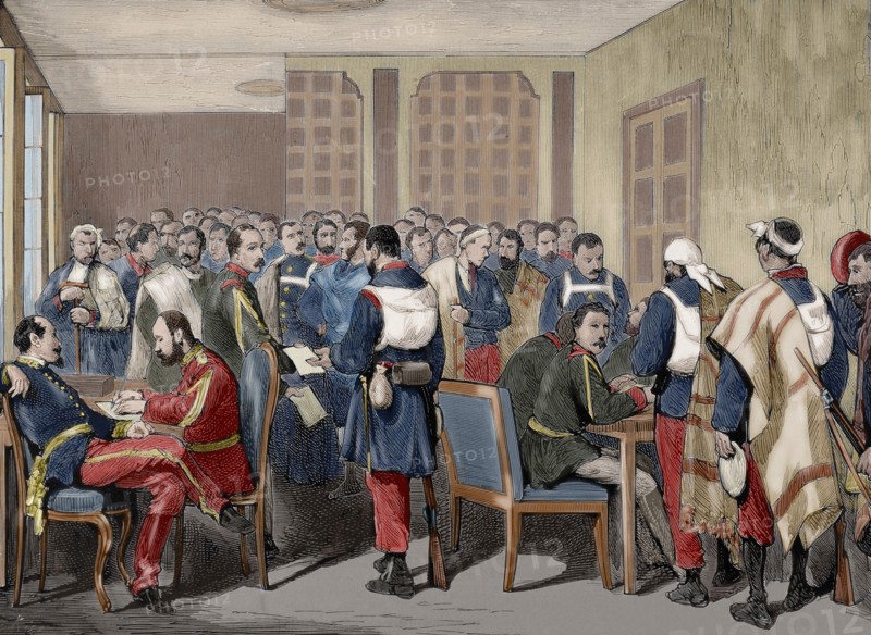 Distribution of passports to the Carlist in the quarters.