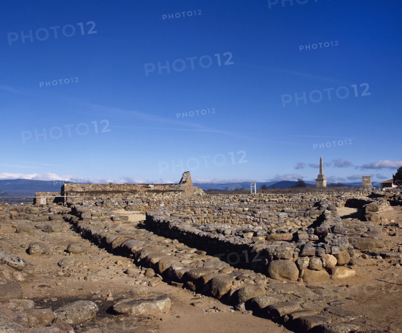 Numancia. Roman ruins. Near Soria. Spain.
