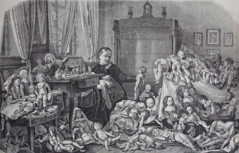 The dolls doctor of Leipzig