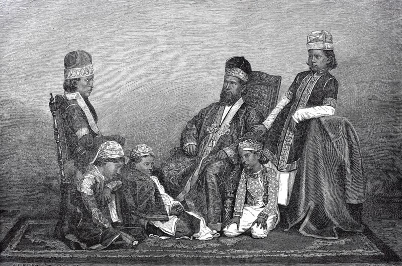 The royal family Mirzas from Delhi