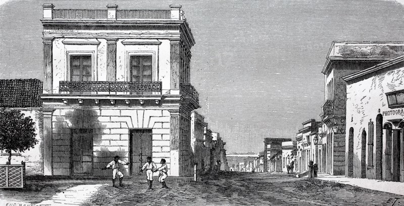 a street at Asuncion