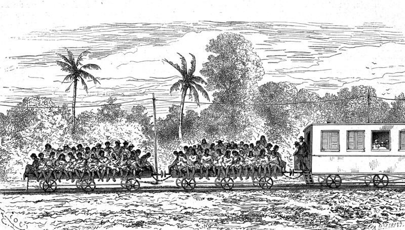 wagons of the poor people