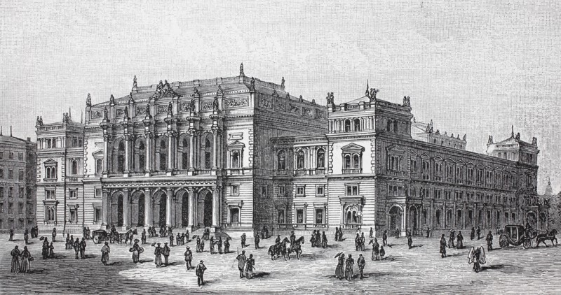 the stock exchange of Vienna