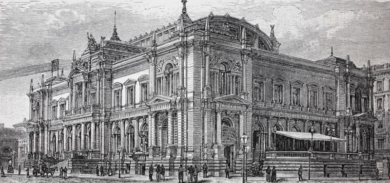 the stock exchange of Leipzig