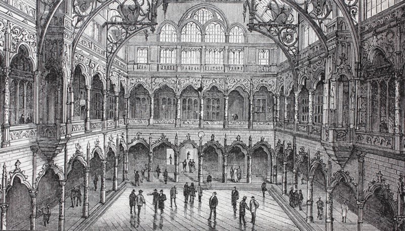 the stock exchange of Antwerp