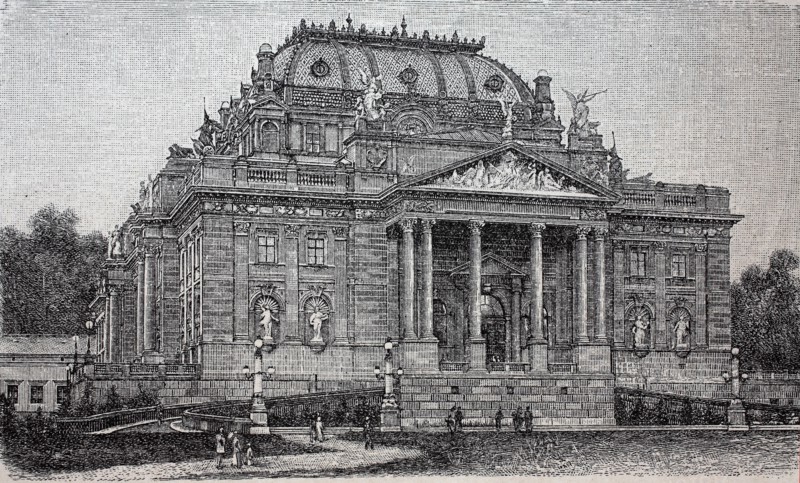the theater of Wiesbaden