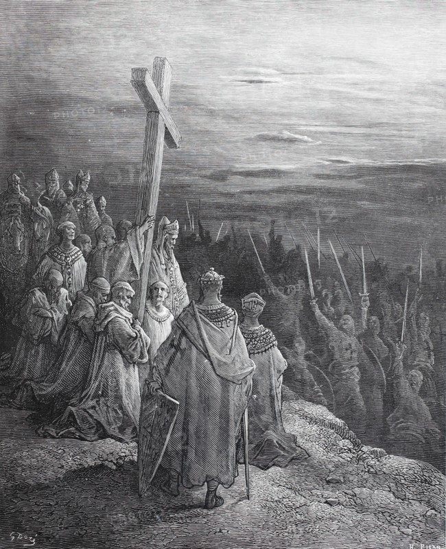The crusades were a series of religious wars in western Asia and Europe initiated