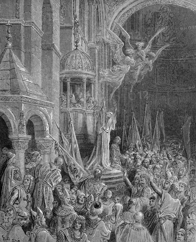 The crusades were a series of religious wars in western Asia and Europe initiated