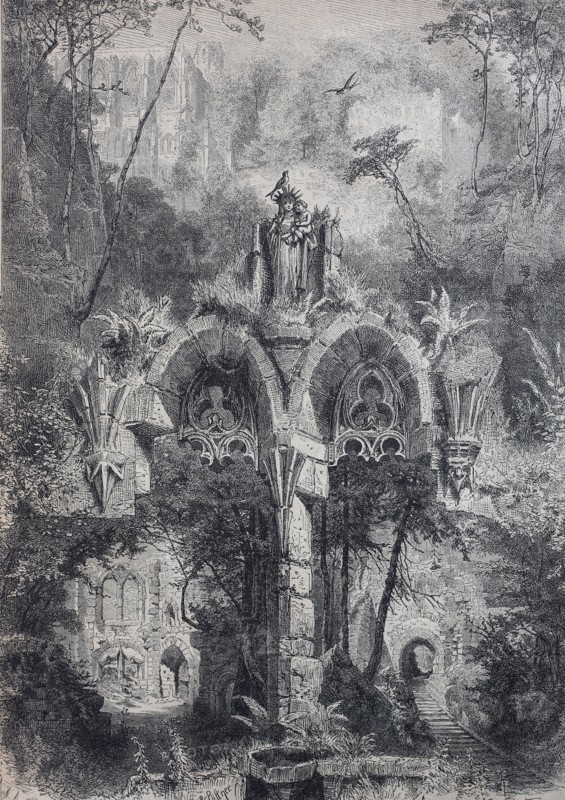 Remains of the monastery of Oybin