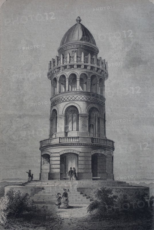 The Ernst Moritz Arndt Tower on the Rugard