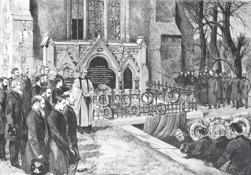 the funeral of the late Earl of Beaconsfield