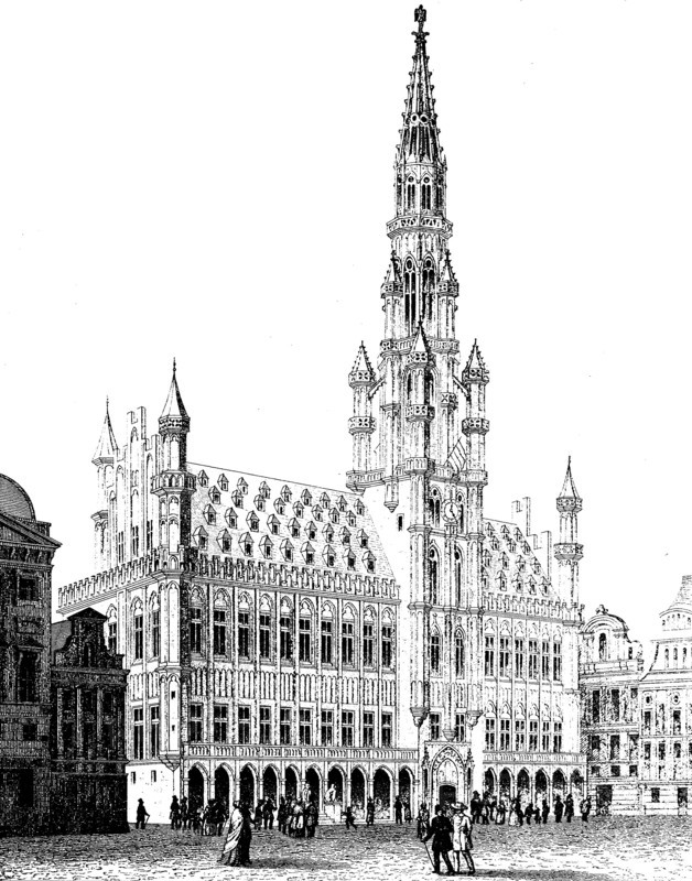 the townhall of Bruxelles