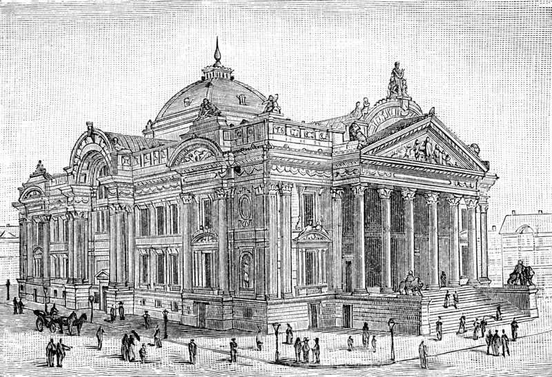 stock exchange at Bruxelles