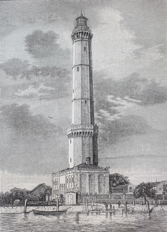 the lighthouse of Swinemuende