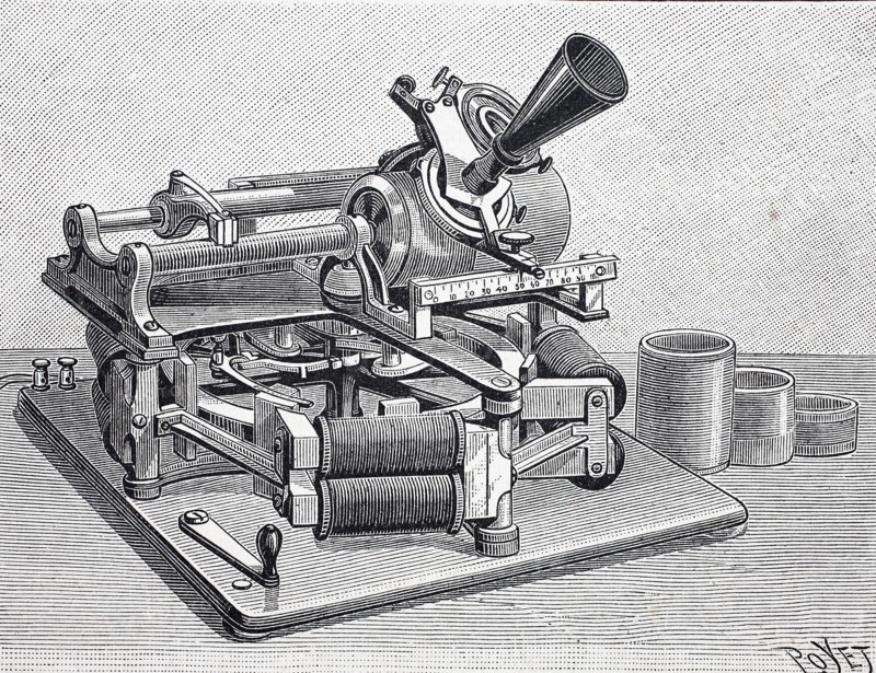 the phonograph of Thomas Edison