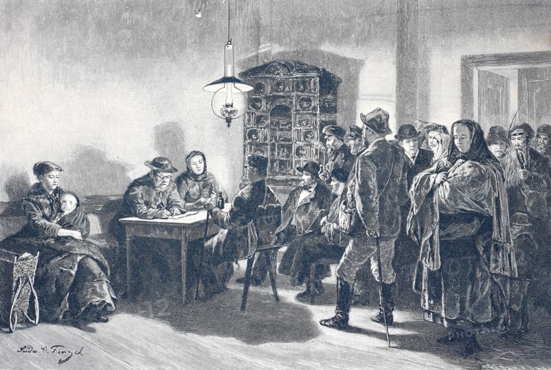 the cure doctor receives his patients