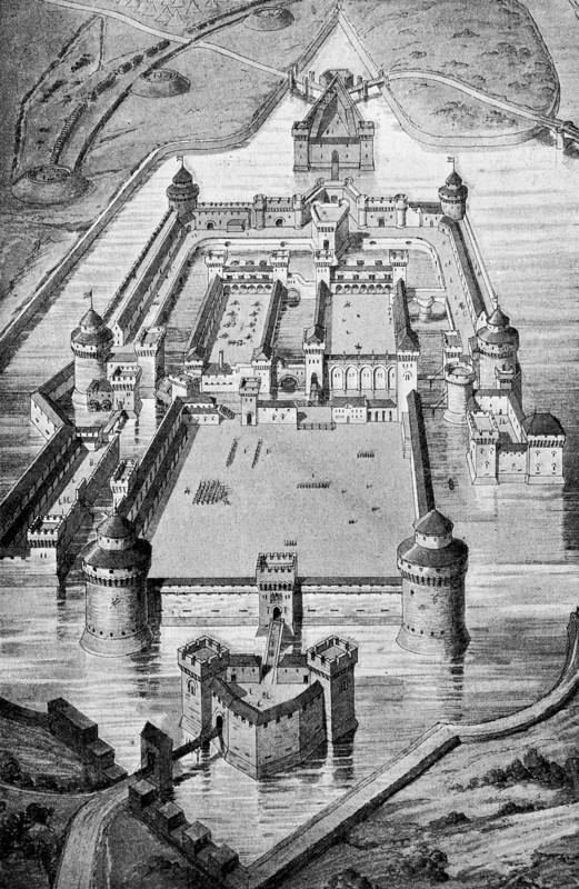 The castle of Milan