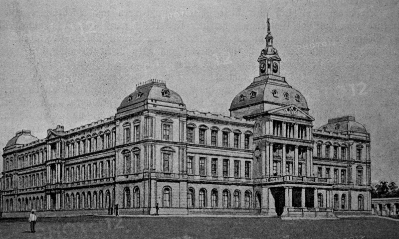 The government building in Pretoria