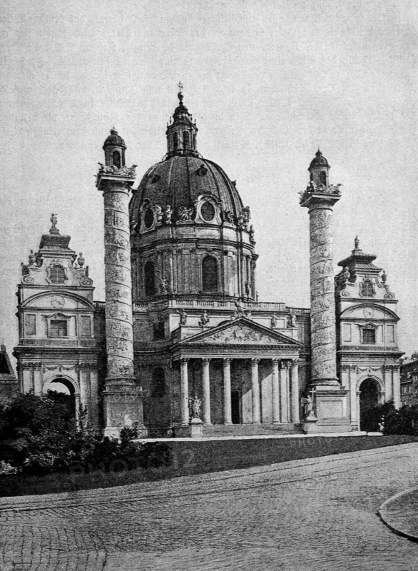 church Karlskirche in Vienna