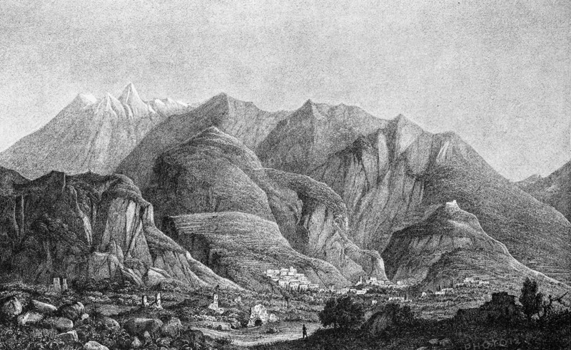 The heights of Taygetos around Sparta