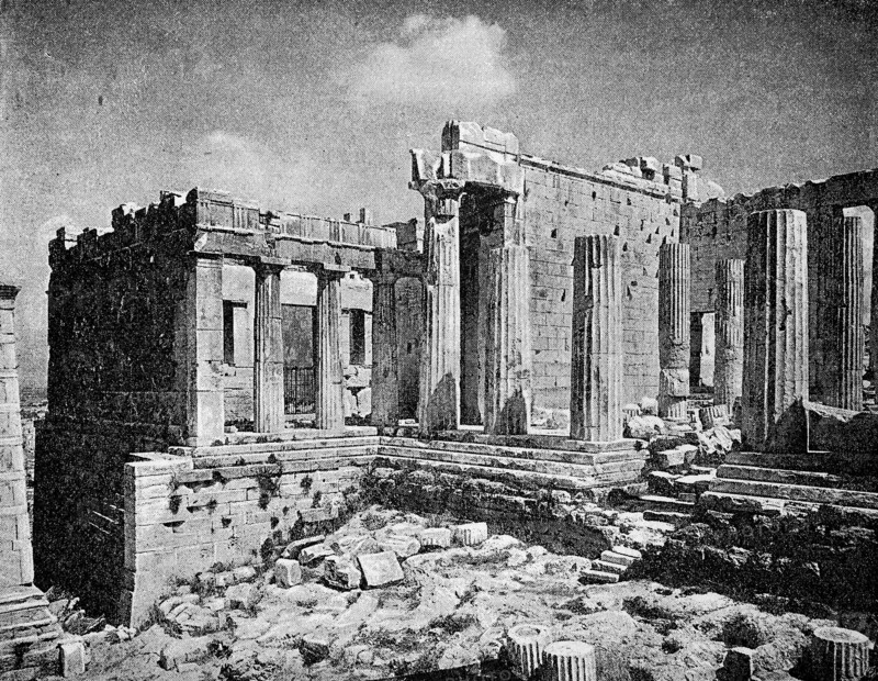 The Propylaea of the Acropolis of Athens