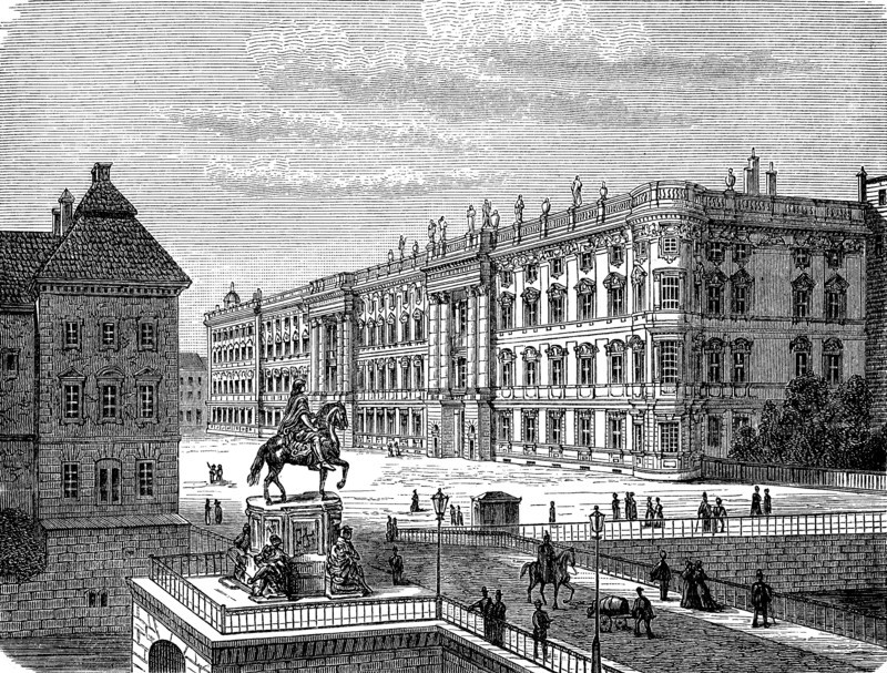 The royal palace in Berlin