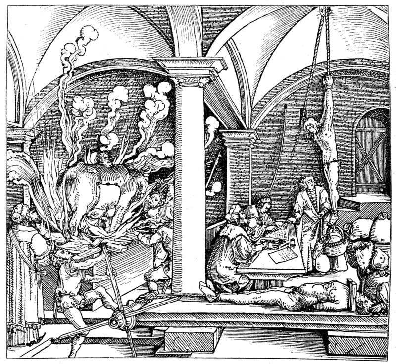 a torture chamber in the 16th century