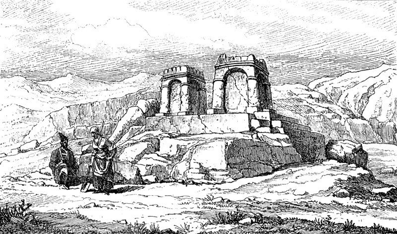Altar of fire near Persepolis
