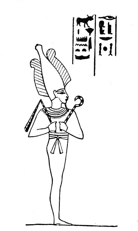 Osiris is the Egyptian god of the afterlife