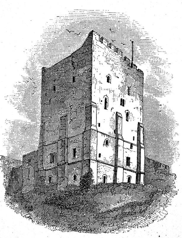 The Tower of Porchester Castle