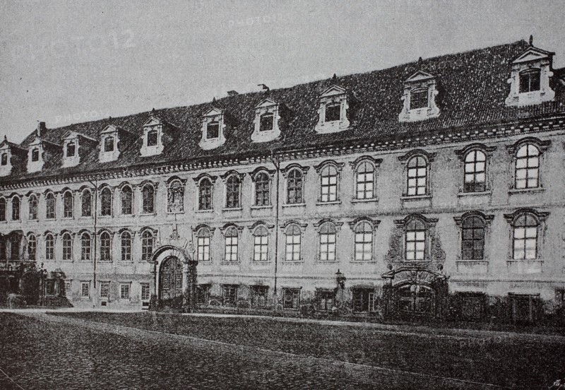 The Palace of Wallenstein in Prague