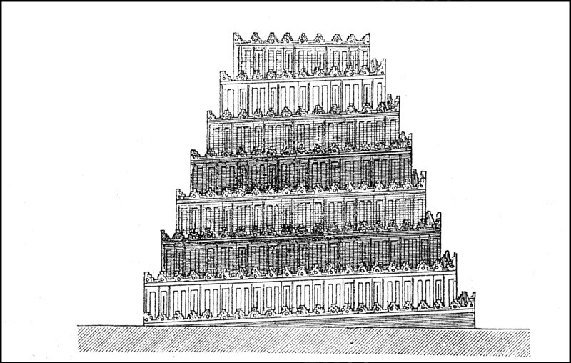 The observatory of the Sargon Palace in Khorsabad