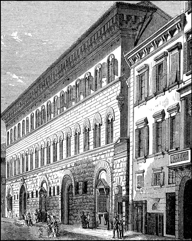 Palace of the Medici family in Florence