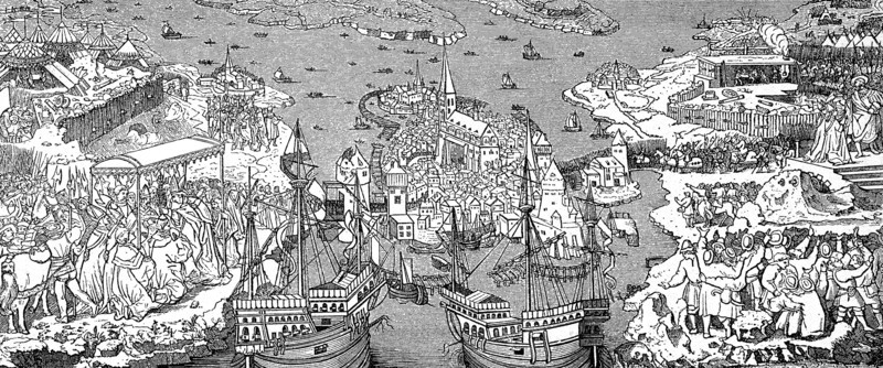 King Christian's entry into Stockholm