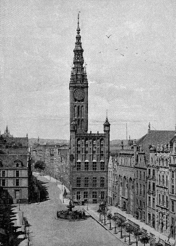 Langemarkt and City Hall of Gdansk