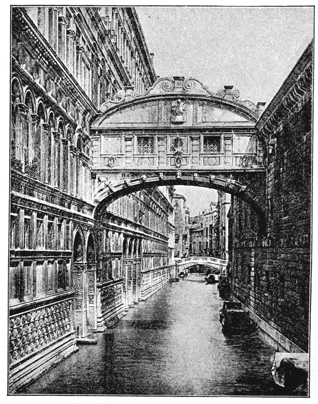 Bridge of Sighs in Venice