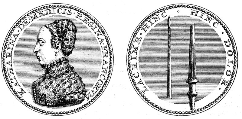 Medal on the death of King Henry II of France  /  Medaille auf den Tod König Heinrich II. von Frankreich