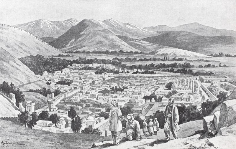 View of Kabul