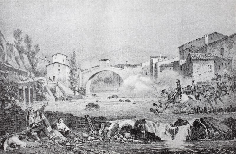 Skirmish at Ripoll in Catalonia