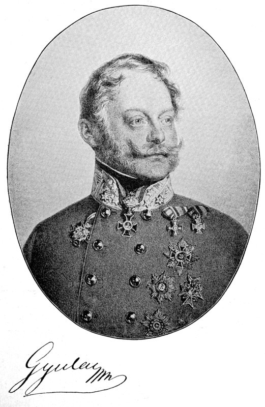 Count Ferenc Gyulay de Marosnemethi et NAdaska